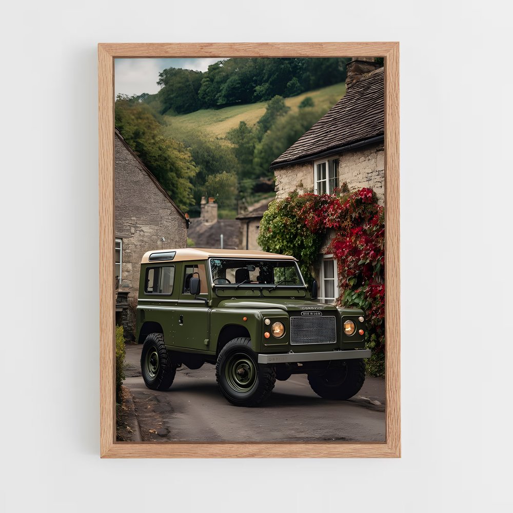 Poster Aventure Verte – affiche Land Rover (vue 4)